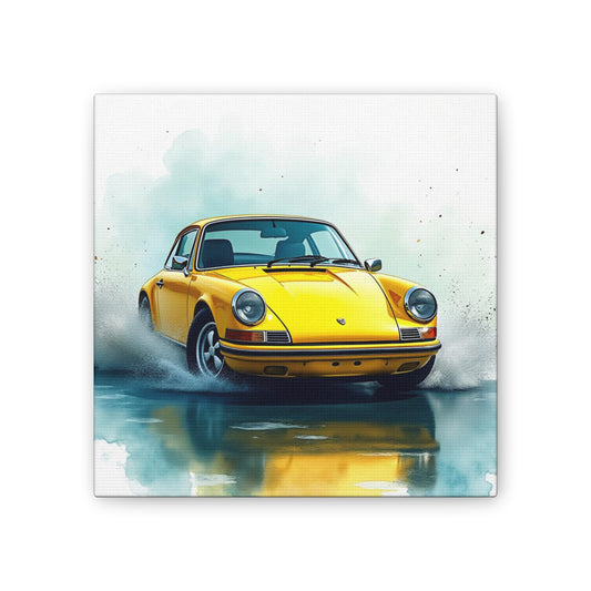 Vintage Car Canvas Wall Art, Perfect for Car Lovers, Home Decor, Gift for Him, Office Decoration, Auto Enthusiast Art