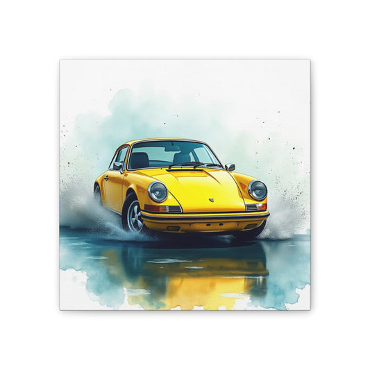 Vintage Car Canvas Wall Art, Perfect for Car Lovers, Home Decor, Gift for Him, Office Decoration, Auto Enthusiast Art